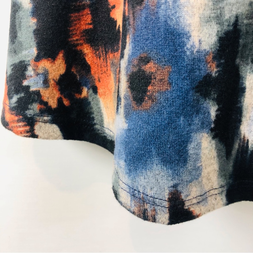 Hail3y:23 Blue Fit and Flare Wrap Top Dress - Picture 8 of 16